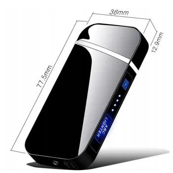 Zapalniczka Plazmowa Vip z Grawerami Prezent Walentynki Dla niego